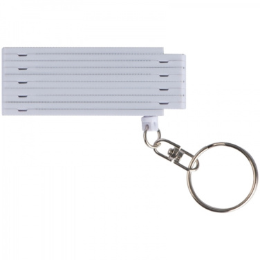 Logo trade promotional item photo of: Keyring with 0,5m ruler